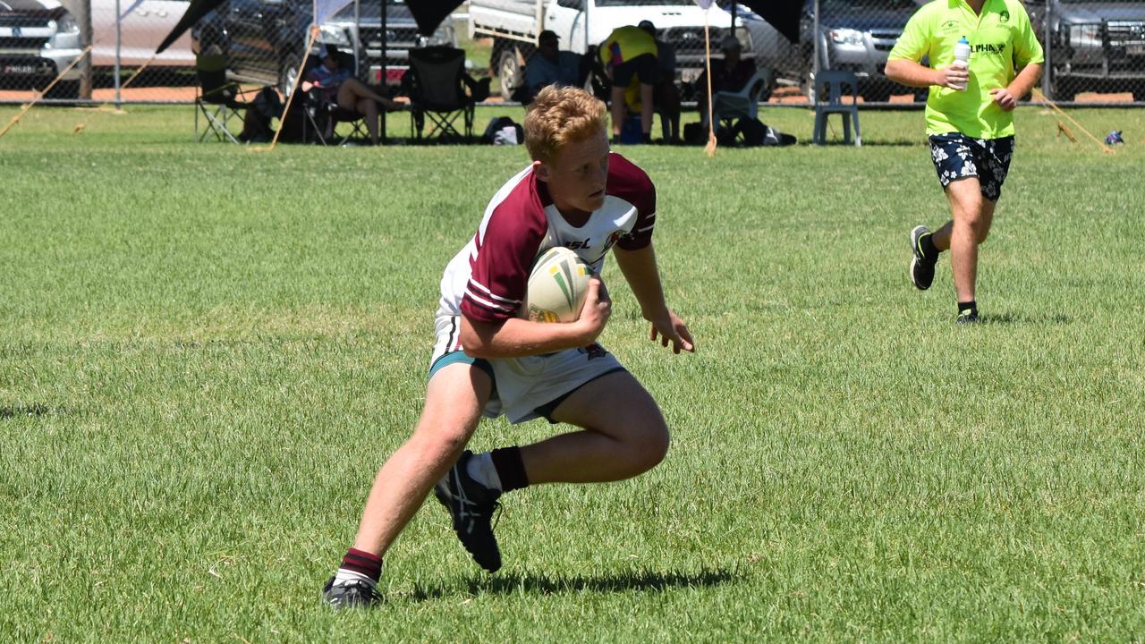 Mitchell Magpies v Wallumbilla-Surat Redbulls U16. Adrian Vowles Cup 2020.