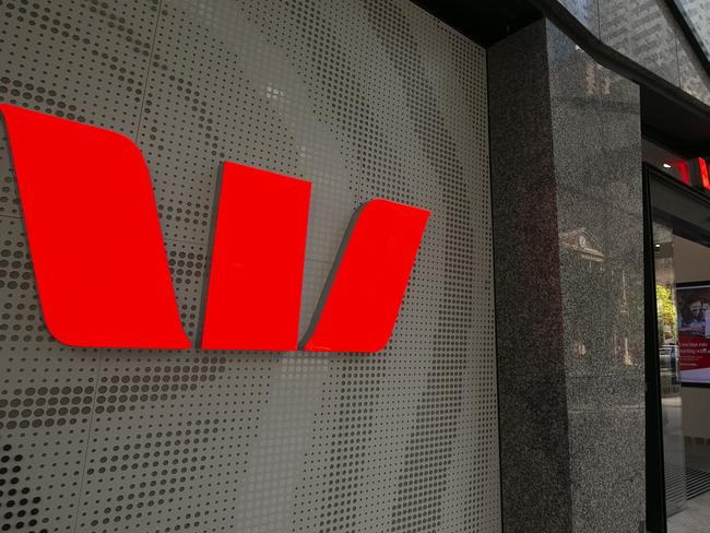 BRISBANE, AUSTRALIA - NewsWire Photos JULY 08, 2020. Westpac Bank sign in the Brisbane CBD. Picture: NCA NewsWire / Jono Searle