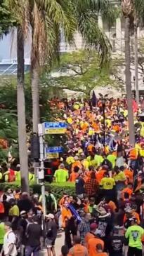 Construction Workers Stage Mass Protests Across Australia