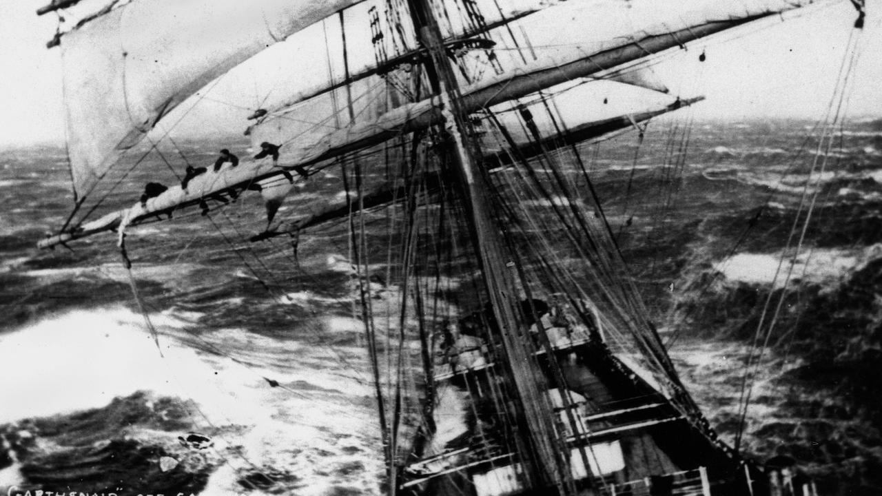 The 73m sailing ship went missing during a massive cyclone in 1911.