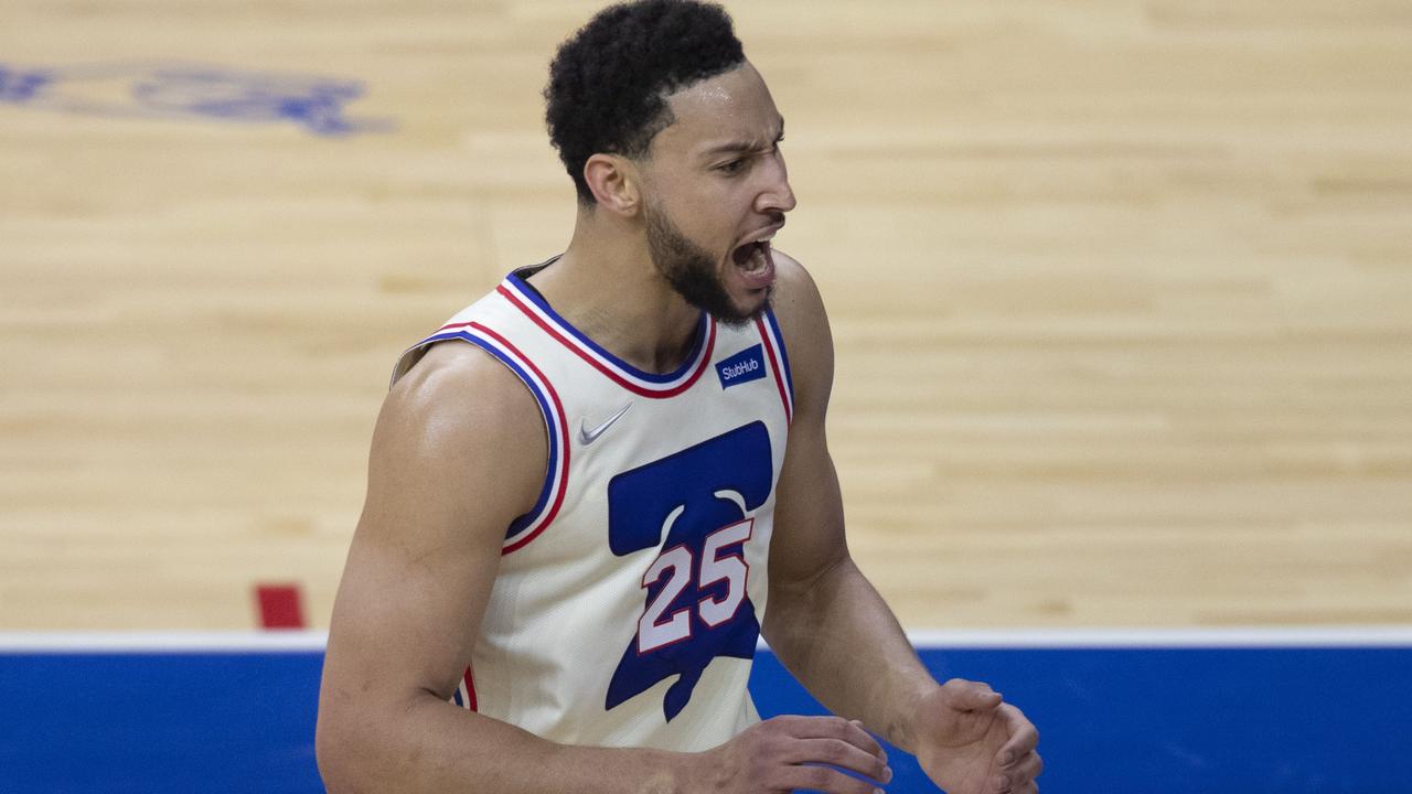 Ben Simmons. Photo: Mitchell Leff/Getty Images/AFP.