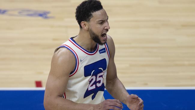 Ben Simmons. Photo: Mitchell Leff/Getty Images/AFP.