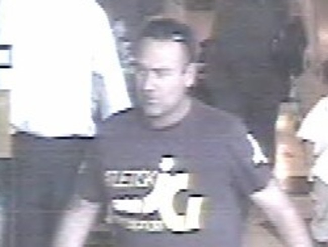 CCTV footage Brook King, who was later shot in his unit.