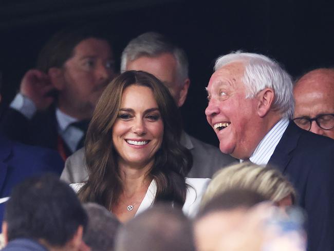 The Princess of Wales at the rugby in Marseille, France. Picture: Getty Images