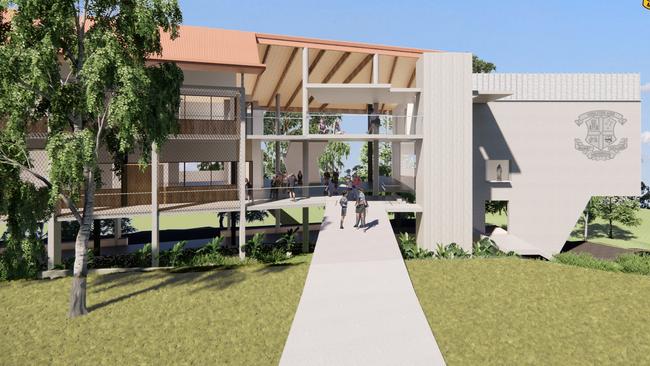 Artist's impression of the college’s new primary school. Photo: Supplied.