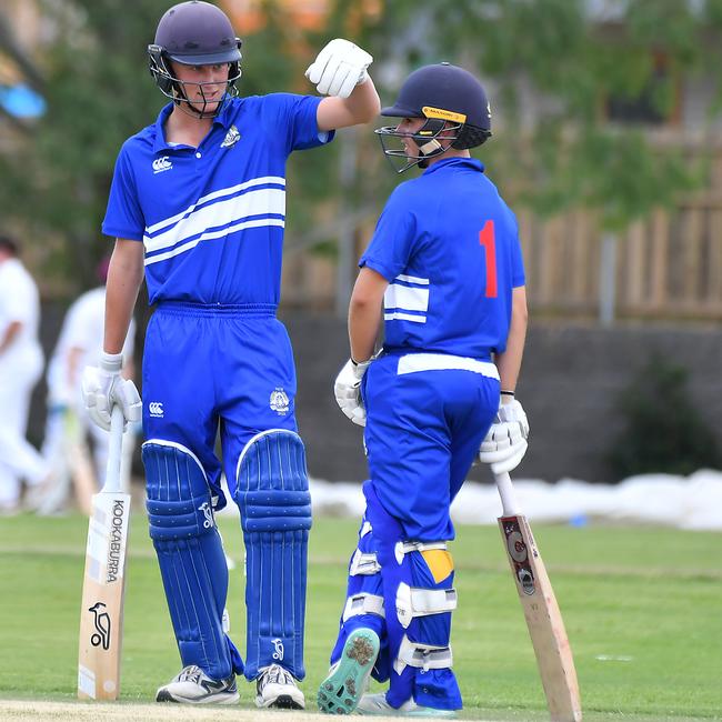 GPS First XI cricket between Brisbane State High School and Nudgee College Saturday February 1, 2025. Picture, John Gass