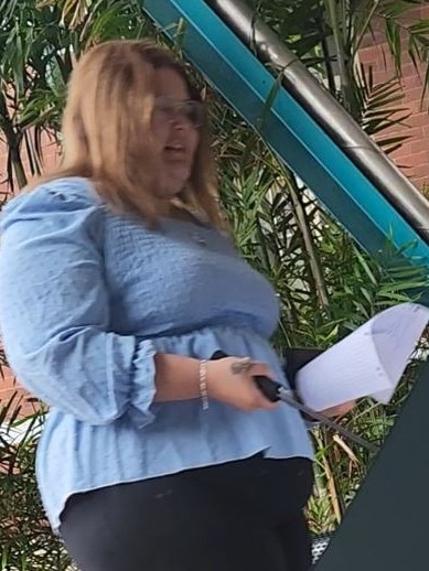 Evyie Spence Kimberley Spence was sentenced in Gladstone Magistrates Court.