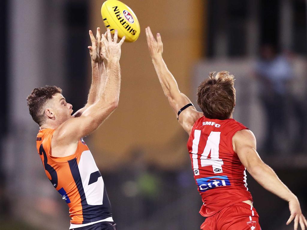 Heath Shaw looked good for the Giants on Saturday night. Picture: Getty Images