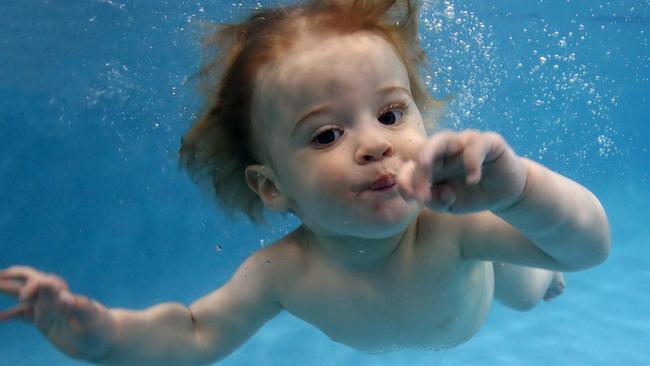 Vote for your favourite Townsville swim school. Picture: Toby Zerna