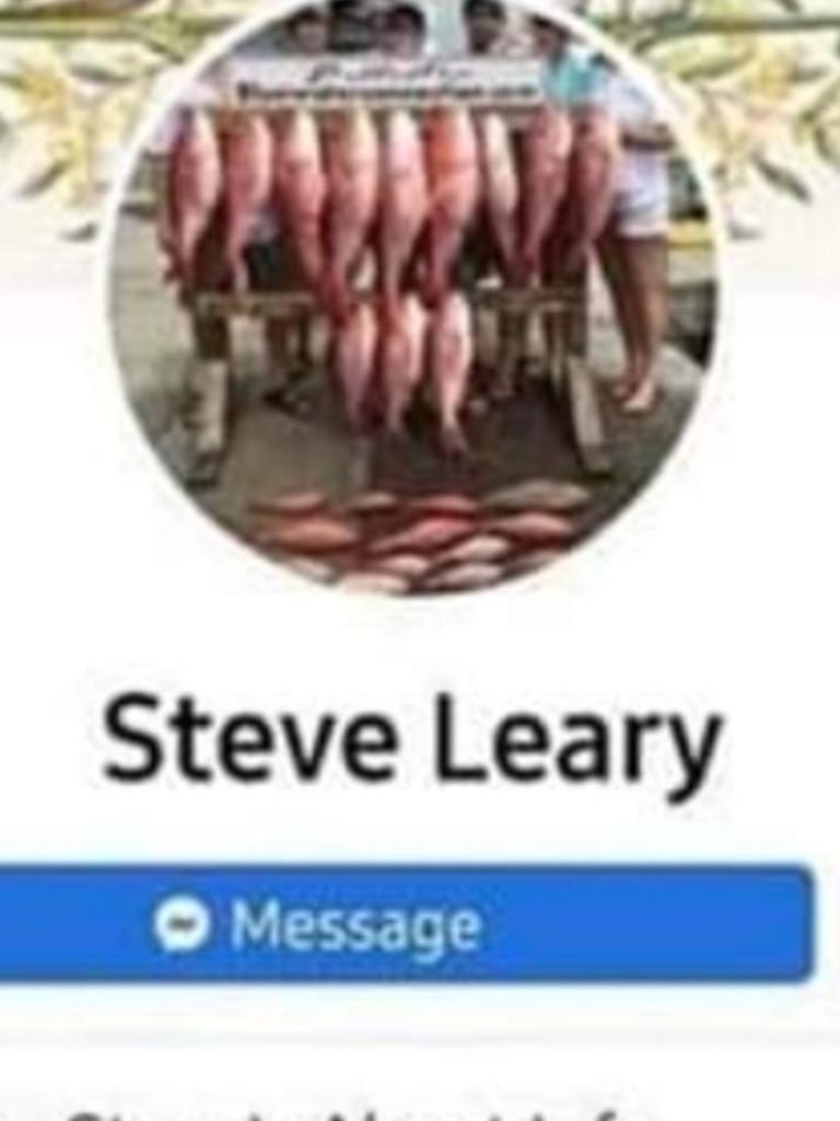 Leary's profile picture was taken from a website in Panama. Picture: Facebook