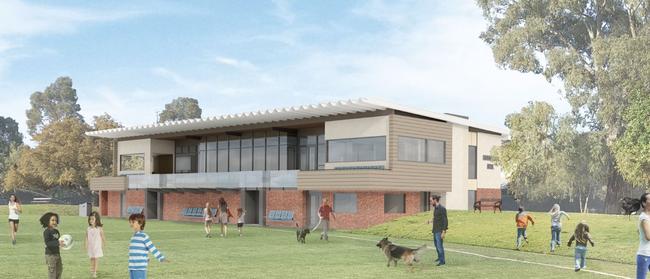 New plans to upgrade Goodwood Oval. Picture: Wiltshire + Swain Architects