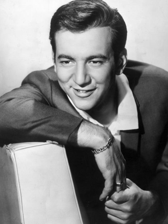 Singer Bobby Darin in 1964.