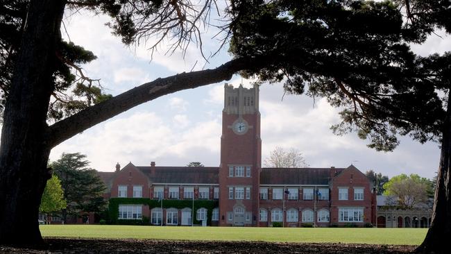 Geelong Grammar is being sued. Picture: Mark Wilson