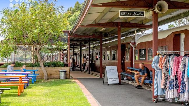 The Margate Train, 1567 Channel Highway, Tasmania is for sale via expressions of interest. Images: Knight Frank/Supplied