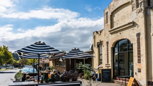 This cafe has a twist with the setting of the old council chamber in Woodend.