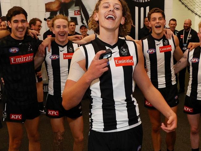 EFNL 2024: Former Magpie Aiden Begg is back at North Ringwood. Picture: Collingwood FC