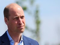 NEWQUAY, CORNWALL - MAY 9: Prince William, the Duke of Cornwall visits the site of the Duchy of Cornwall's first ever housing project will be built, in Nansledan, on May 9, 2024 in Newquay, Cornwall.(Photo by Toby Melville - WPA Pool/Getty Images)