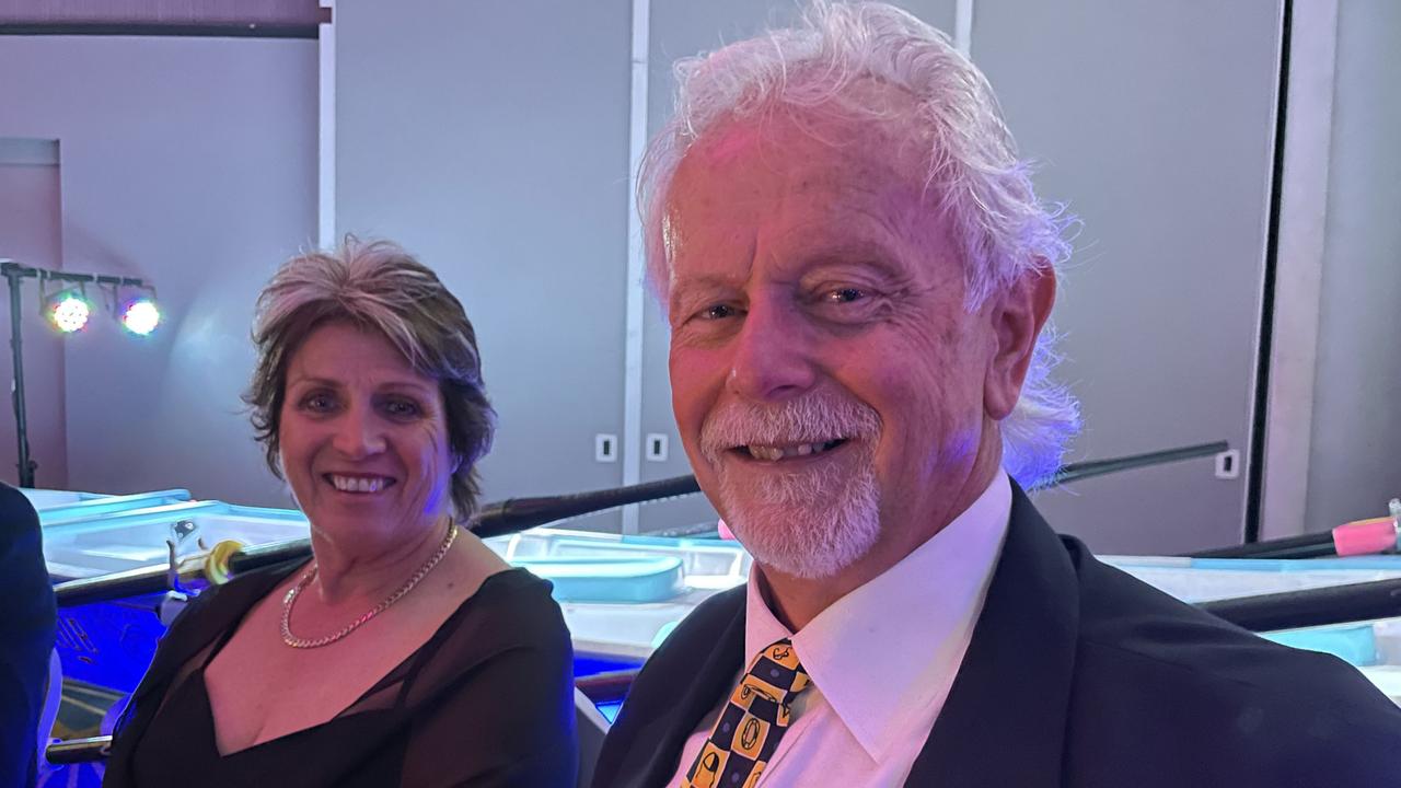 Vivienne Ohl and Alan Macklin at the Metropolitan Caloundra Surf Life Saving Club 90th Anniversary Gala Ball.