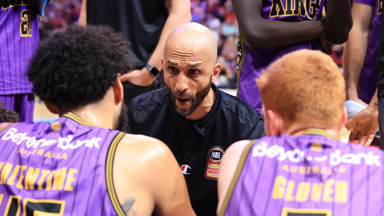 The Kings led at halftime but a clinical third-quarter resurgence from Melbourne gave them the lead for the remainder of the contest. Picture: Getty Images