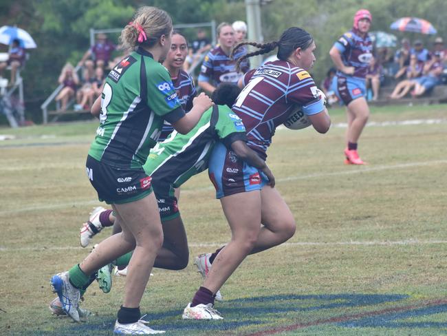 Harvey Norman 19s, Round 1, CQ Capras versus Townsville Blackhawks at Webb Park, Yeppoon, on February 15, 2025.