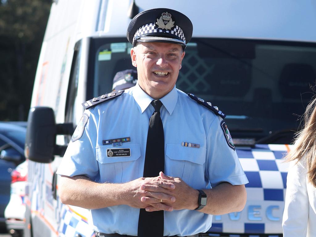Acting Chief Superintendent Peter Miles. Picture: Annette Dew.