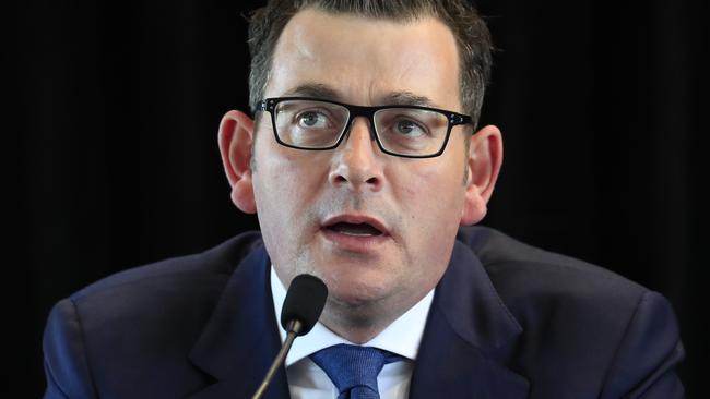 Victorian Premier Daniel Andrews dumped the East West Link after being elected in 2014. Picture: Rob Blakers.