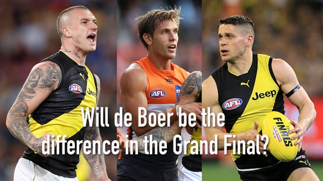 Will de Boer be the difference in the Grand Final?