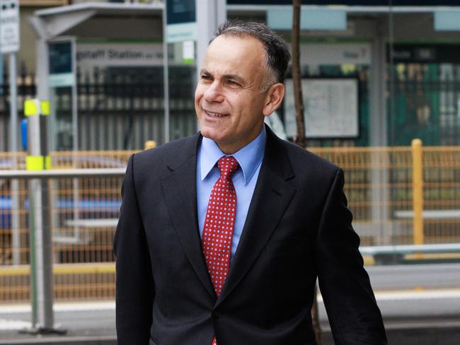 MELBOURNE, AUSTRALIA - Newswire Photos September 20, 2024: Victoria Liberal Leader John Pesutto arrives at the Melbourne federal court as his defamation battle continues with Moira Deeming. Picture: NewsWire / Aaron Francis