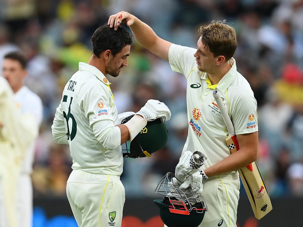 Mitch Starc and Cameron Green have been ruled out of the third Test in Sydney. Picture: Quinn Rooney/Getty