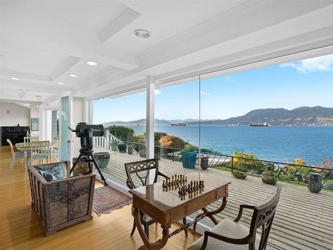 Inside the mansion in West Vancouver. Pictures: Supplied