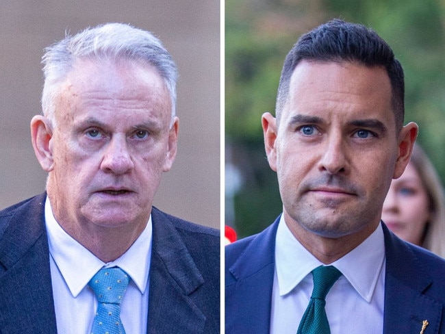 Alex Greenwich and Mark Lathan are facing off in Federal Court. picture: NewsWire