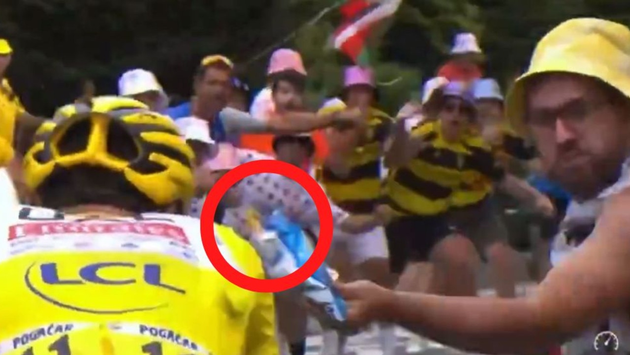 Fans ‘disrespectful’ act rocks Tour de France