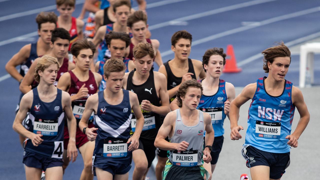 NSW young gun Daniel Williams in race mode.