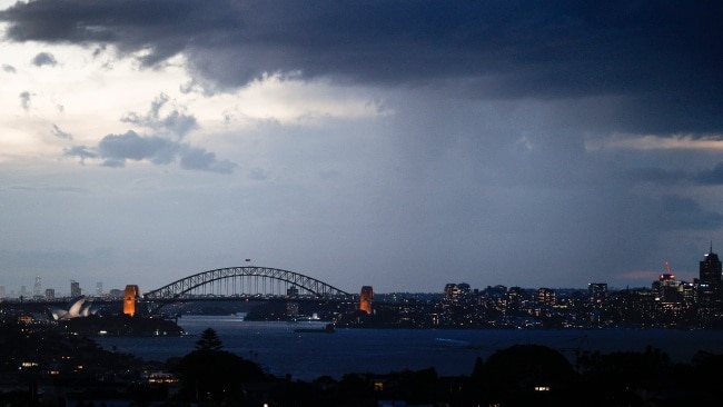 A severe weather warning has been issued for Sydney with up to 200mm of rain expected to arrive on Wednesday. Picture: Mark Evans/Getty Images