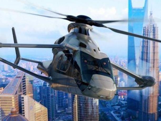 The futuristic-looking RACER helicopter (Airbus)