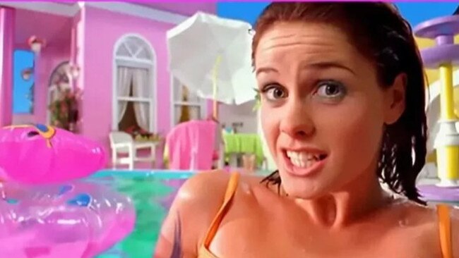 Aqua in the Barbie Girl video.