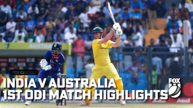 India v Australia 1st ODI Match Highlights