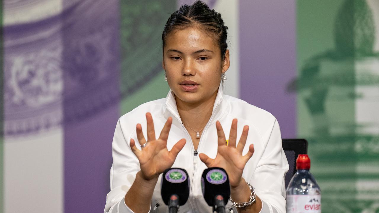 Emma Raducanu at Wimbledon. Photo by AELTC/Joe Toth - Pool/Getty Images.