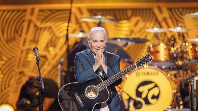 Paul Simon says he has lost hearing in one year. Picture: Christopher Polk/CBS via Getty Images