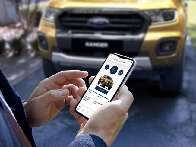 Ford is introducing a new smartphone app for the Ranger ute.