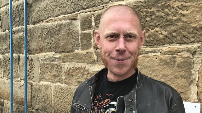 Astro Labe has admitted headbutting former Prime Minister Tony Abbott in Hobart — an incident that led to text embarrassment for a Sky presenter.