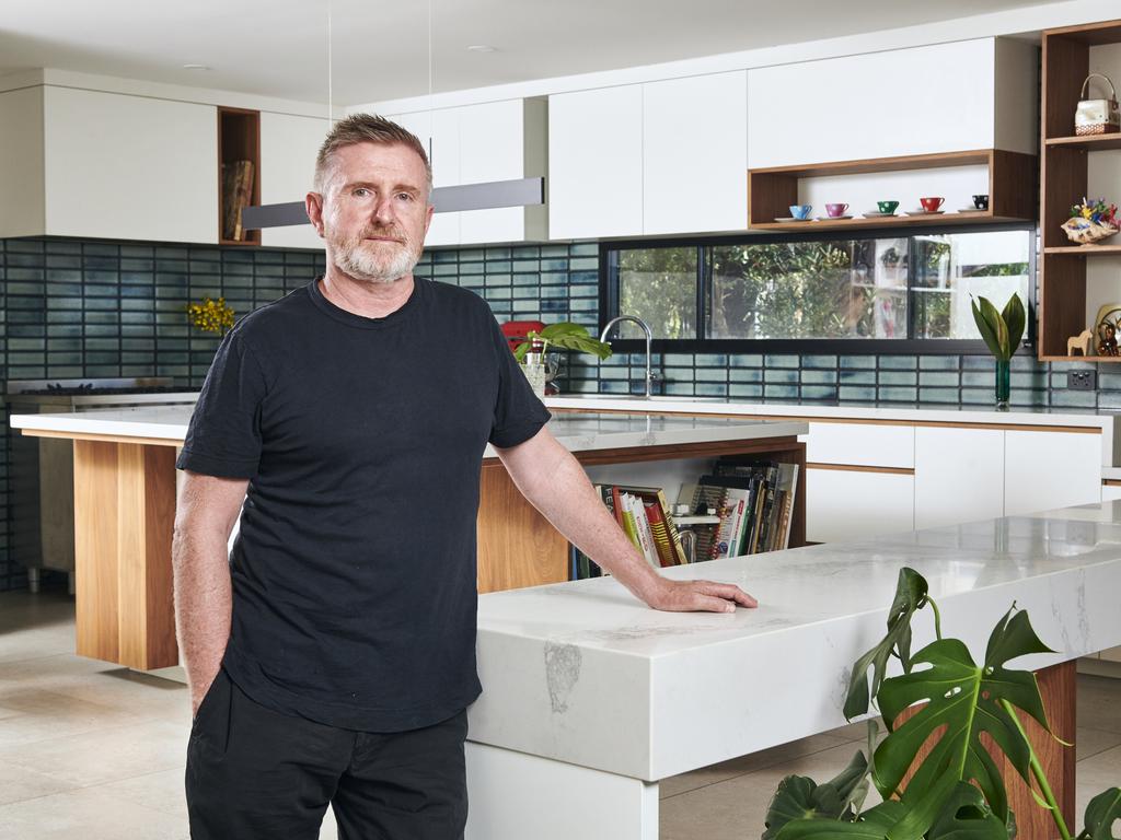 Architect Christopher Hewson at Rosebud House. Picture: Eugene Hyland