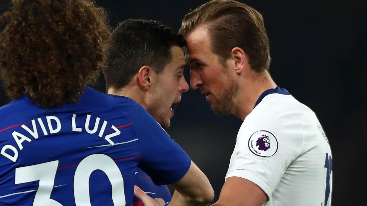 Harry Kane could face a retrospective ban for this headbutt on Cesar Azpilicueta