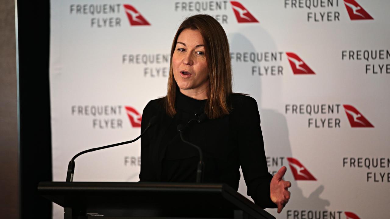 Outgoing Qantas Loyalty CEO Olivia Wirth has promised more benefits for frequent flyers before she departs in February. Picture: Adam Yip