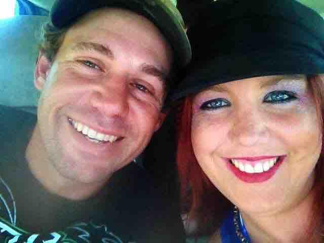 HAPPIER TIMES: Gavin Boekel and his wife Rachelle Boekel are all smiles pictured before the accident.