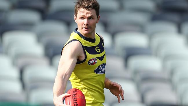 Patrick Dangerfield at Geelong training.