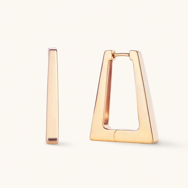 Spells of Love Alia 18k gold-plated hoopsShop now for $185