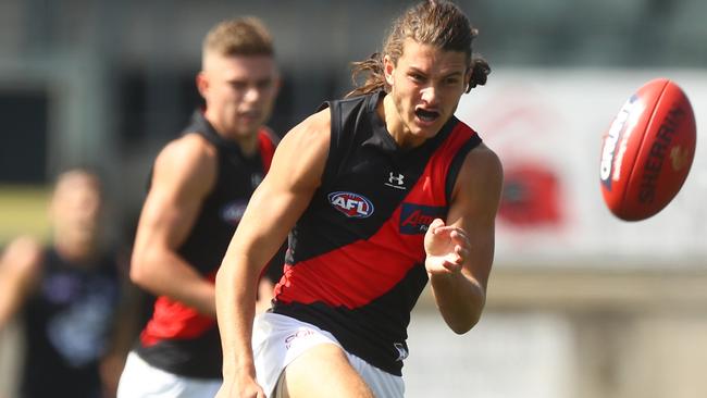 High draft pick Archie Perkins has been solid in his VFL appearances. Picture: Getty Images