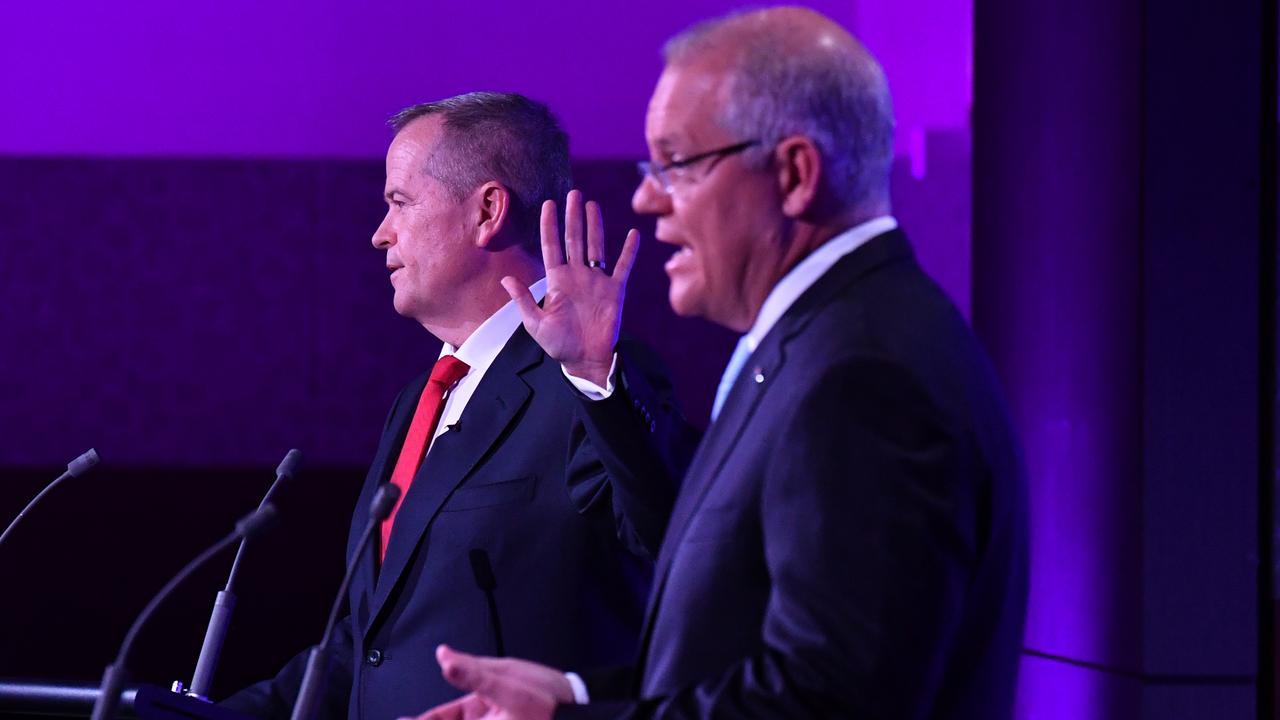 ‘Talk to the hand, charlatan.’ Picture: Mick Tsikas/AAP