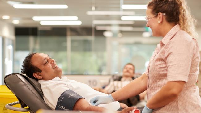 Australia’s largest blood collection centre, Lifeblood, is urgently seeking Queenslanders to donate. Picture: Lifeblood.